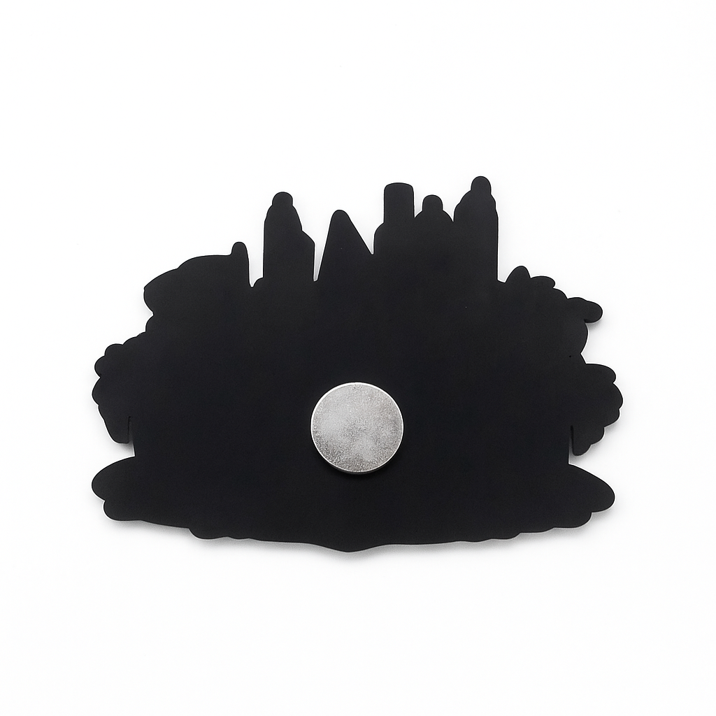 Dubai Country Theme Souvenir Wooden Refrigerator Stylish Fridge Magnet