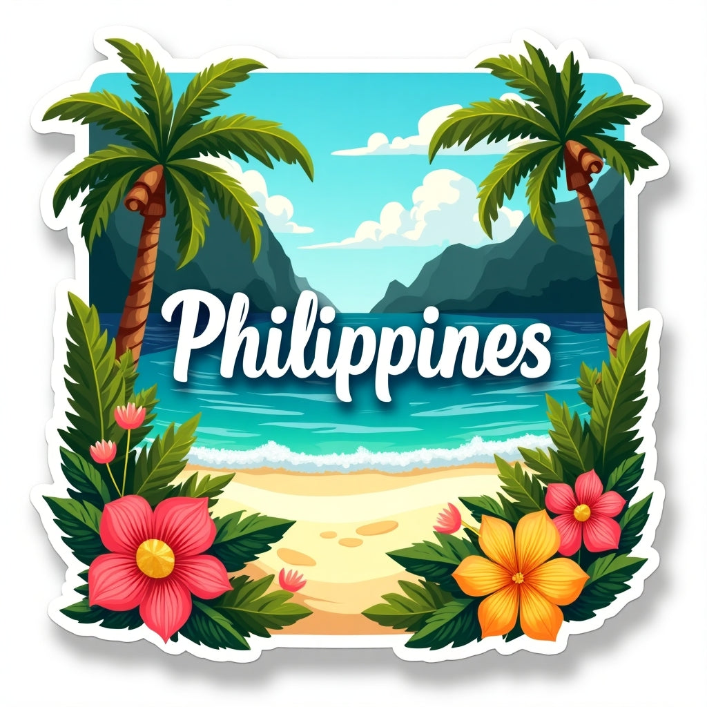 Philippines Country Theme Souvenir Wooden Refrigerator Stylish Fridge Magnet