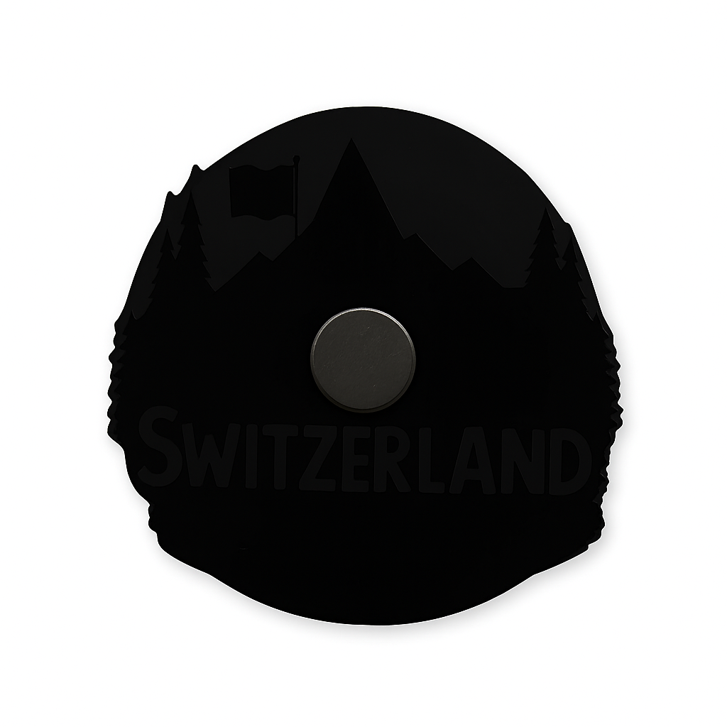 Switzerland Country Theme Souvenir Wooden Refrigerator Stylish Fridge Magnet