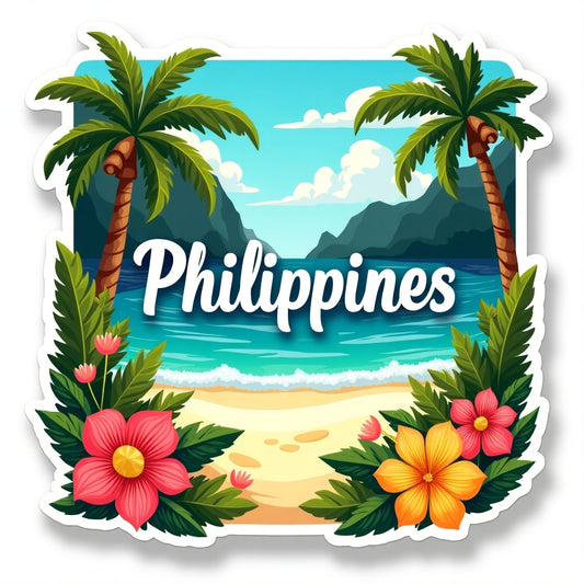 Philippines Country Theme Souvenir Wooden Refrigerator Stylish Fridge Magnet